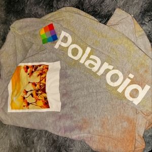 Long sleeve crop top